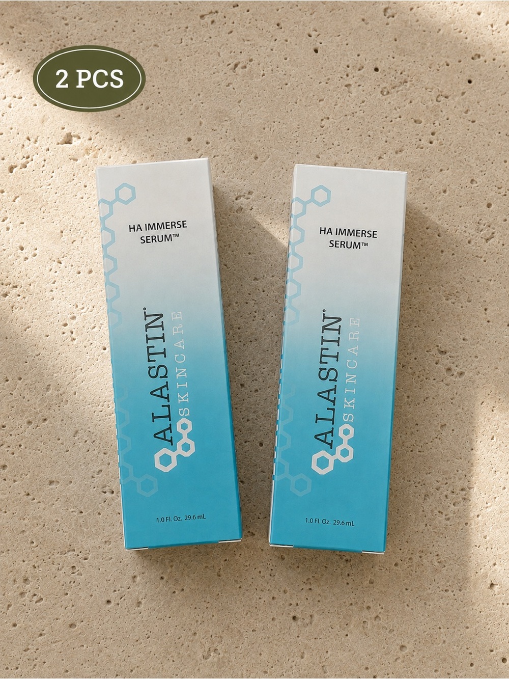Alastin HA Immerse Serum™ - Hydrating Hyaluronic Acid Serum (Blue) - 2 Pack